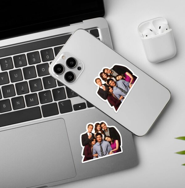 How I Met Your Mother Laptop Mobile Sticker How I Met Your Mother Laptop Mobile Sticker