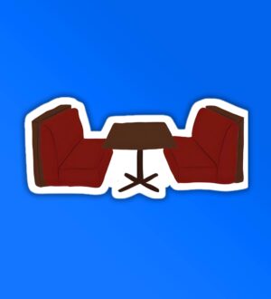 How I Met Your Mother   Couch Laptop   Mobile Sticker