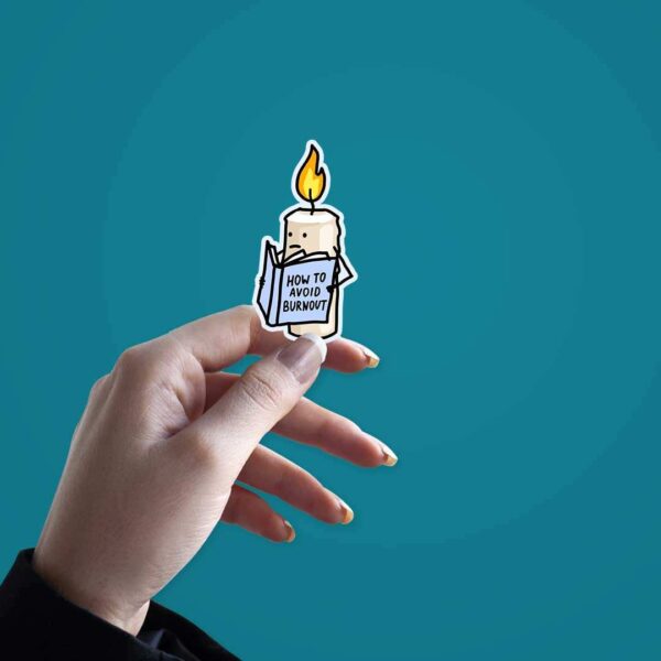 How To Avoid Burnout Sticker How To Avoid Burnout Sticker