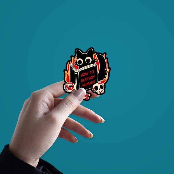 How To Destroy Humans Sticker
