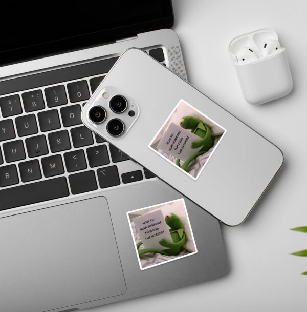 How To Slap Someone Laptop Mobile Stickers How To Slap Someone Laptop Mobile Stickers