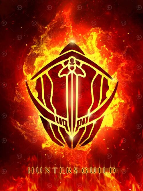 Hunters Guild Emblem Solo Leveling Poster