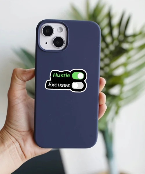 Hustle Mode On Sticker
