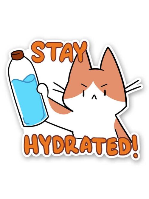 Hydrated Sticker
