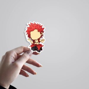 Hyped Eijiro Anime Stickers Hyped Eijiro Anime Stickers