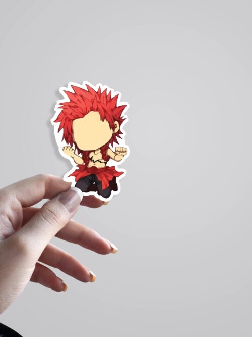 Hyped Eijiro Anime Stickers