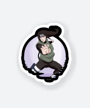 Hyuga Neji Naruto Sticker Hyuga Neji Naruto Sticker