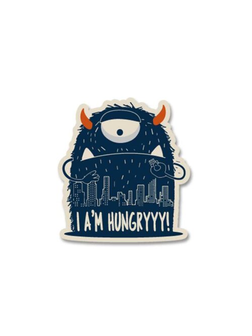 I AM Hungry Stickers