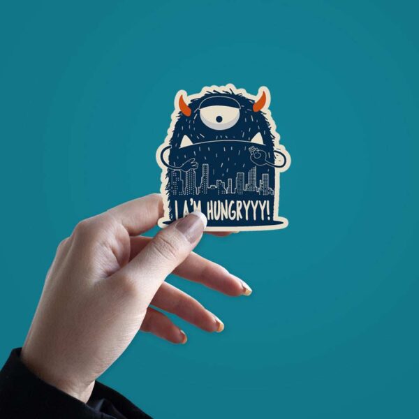 I AM Hungry Stickers