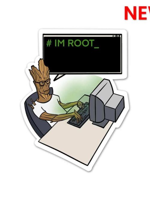 I AM GROOT Sticker