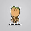 I Am Groot Movies Stickers