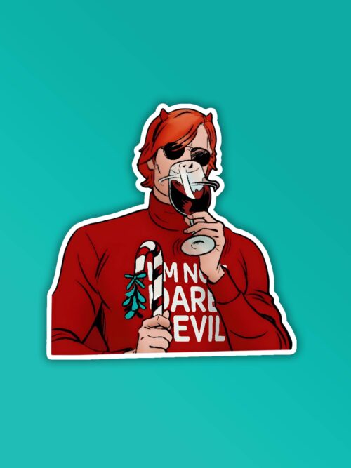 I Am Not Daredevil   Laptop   Mobile Sticker