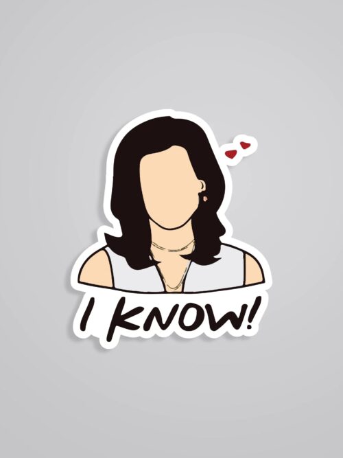 I Know TV Shows Stickers