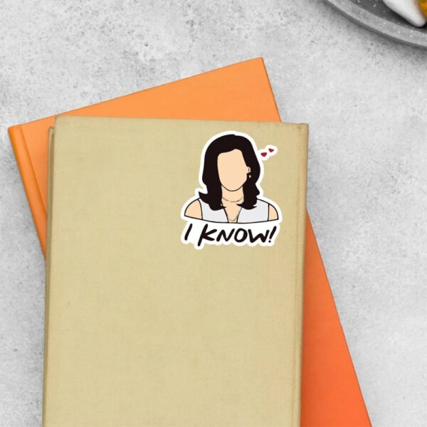 I Know TV Shows Stickers