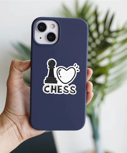 I Love Chess Sticker
