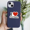 I Love Football Sticker