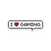 I Love Gaming Sticker