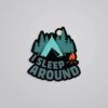 I Sleep Around Travels Stickers