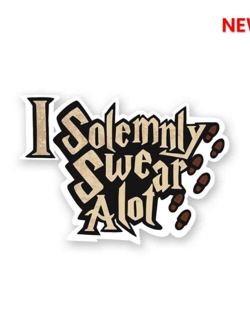 I Solemnly Swear Alot Sticker