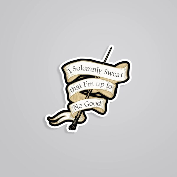 I Solemnly Swear Im Upto No Good Movies Stickers