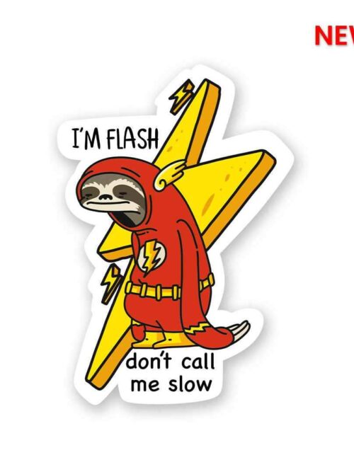 I Am Flash _ Sticker