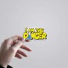 I Am The Danger Walter TV Shows Stickers