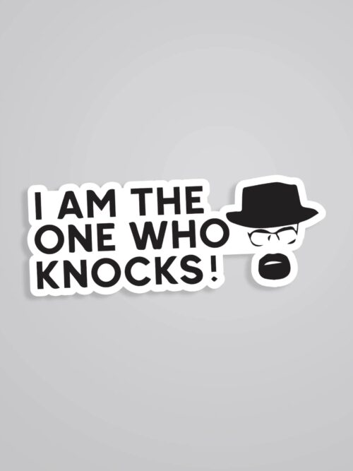 I Am The One Who Knocks TV Shows Stickers