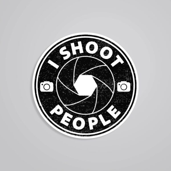 I Shoot People Witty Stickers I Shoot People Witty Stickers