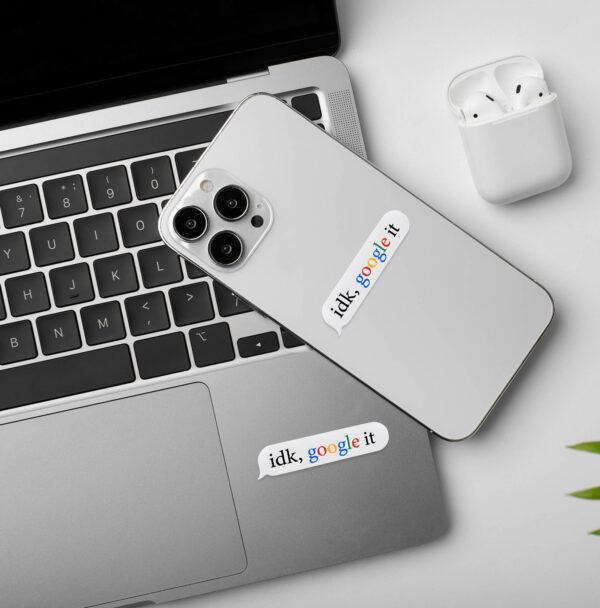 IDK Google It Programmer Coding Sticker IDK Google It Programmer Coding Sticker