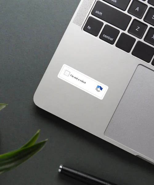 IM Not A Robot Captcha Sticker IM Not A Robot Captcha Sticker
