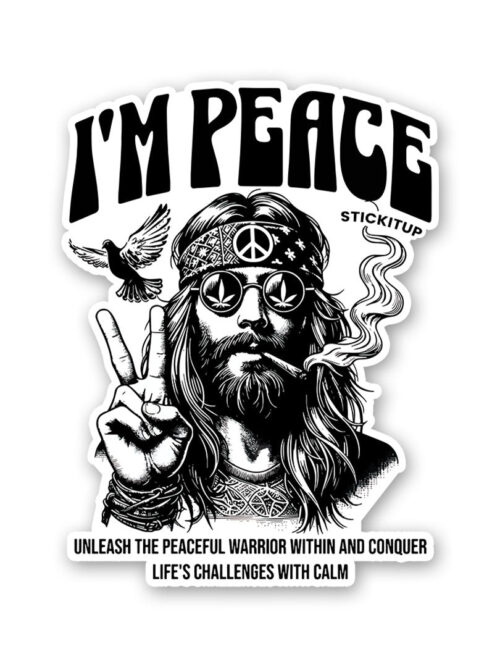 IM Peace Sticker