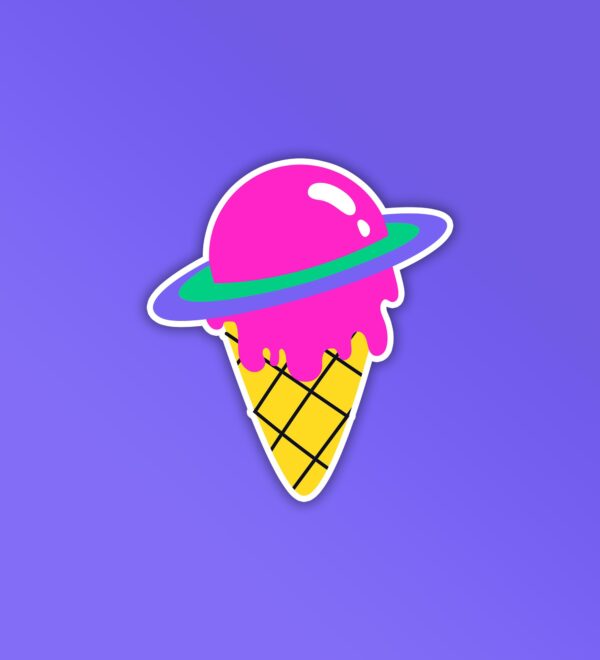 IceCream Planet Sticker IceCream Planet Sticker