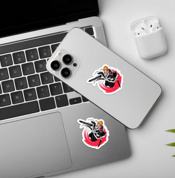 Ichigo Sword Bleach Laptop Mobile Stickers Ichigo Sword Bleach Laptop Mobile Stickers