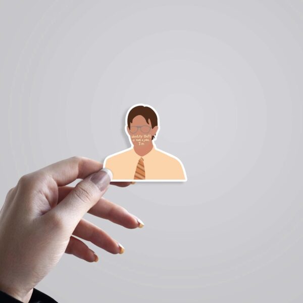 Identify Theft Is Not A Joke Jim TV Shows Stickers