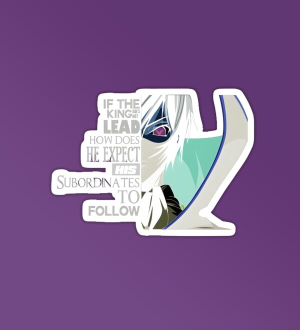 If The King Does Not Lead Code Geass Laptop Mobile Stickers If The King Does Not Lead Code Geass Laptop Mobile Stickers