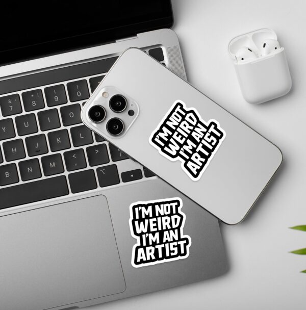 Im Artist Laptop Mobile Stickers Im Artist Laptop Mobile Stickers