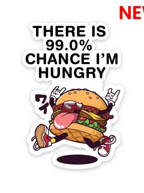 Im Hungry Sticker