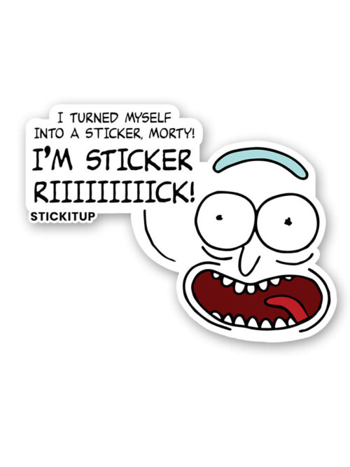 Im Sticker Rick Sticker