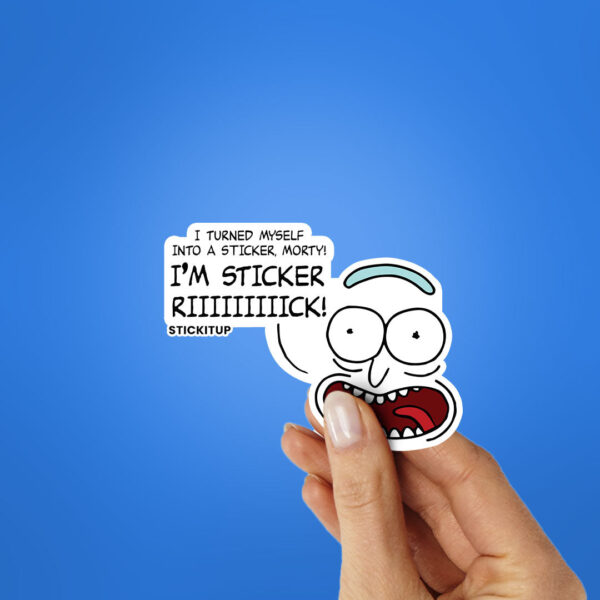 Im Sticker Rick Sticker