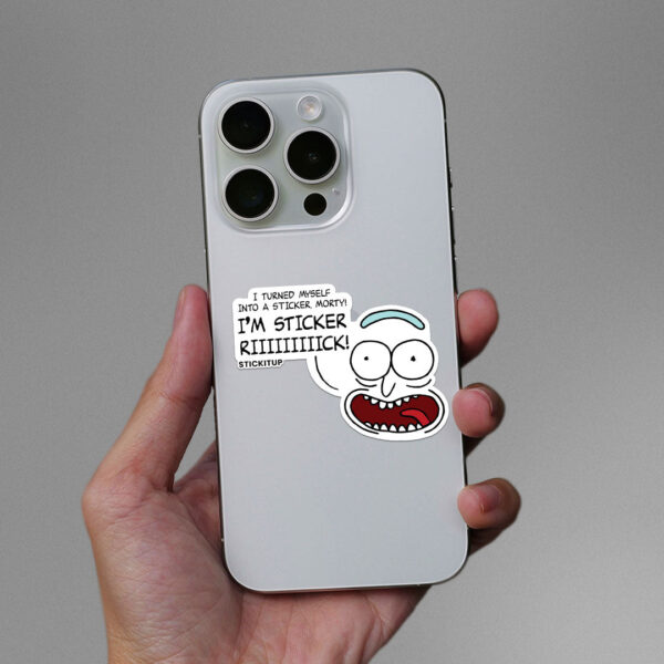 Im Sticker Rick Sticker