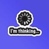 Im Thinking Programmer Coding Sticker