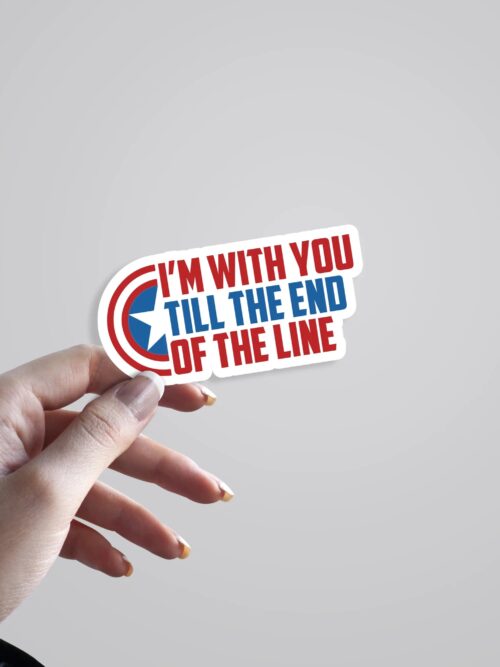 Im With You Till The End Movies Stickers