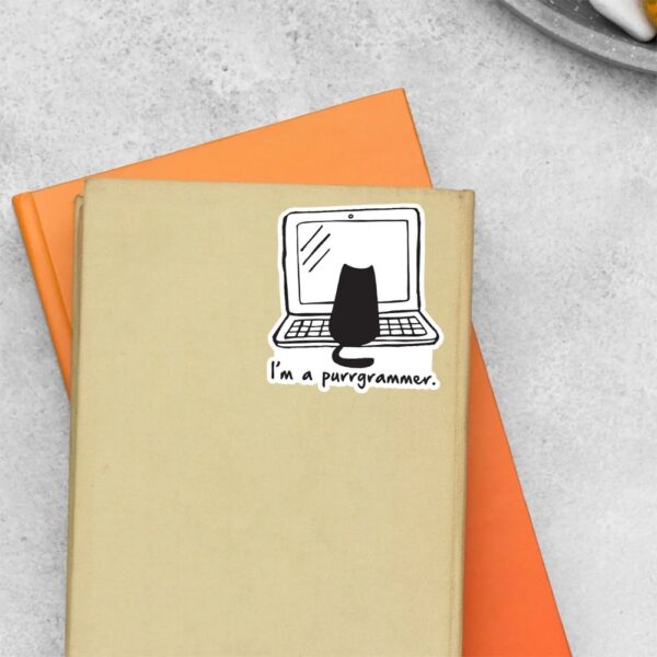 Im A Purrgrammer Witty Stickers Im A Purrgrammer Witty Stickers