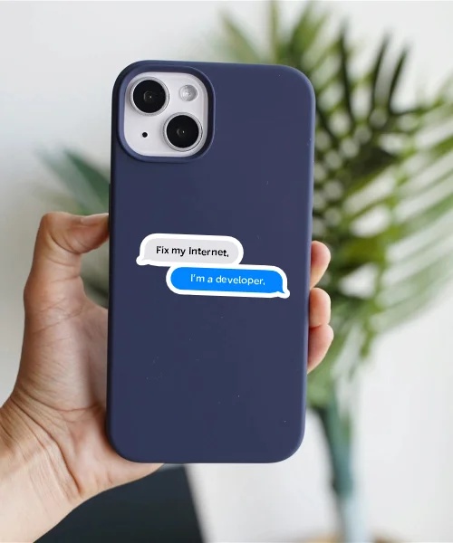 Im A Developer Sticker