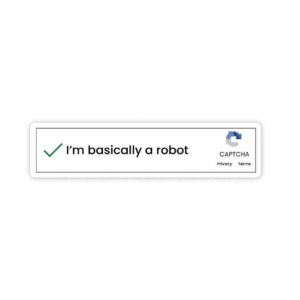 Im Basically A Robot Sticker Im Basically A Robot Sticker