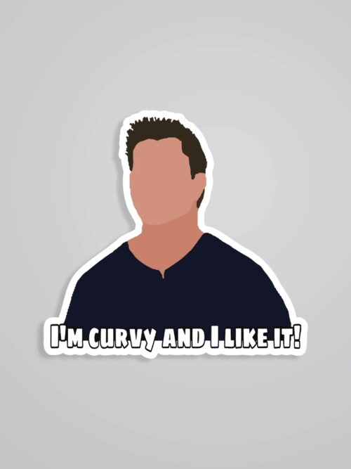 Im Curvy And I Like It TV Shows Stickers