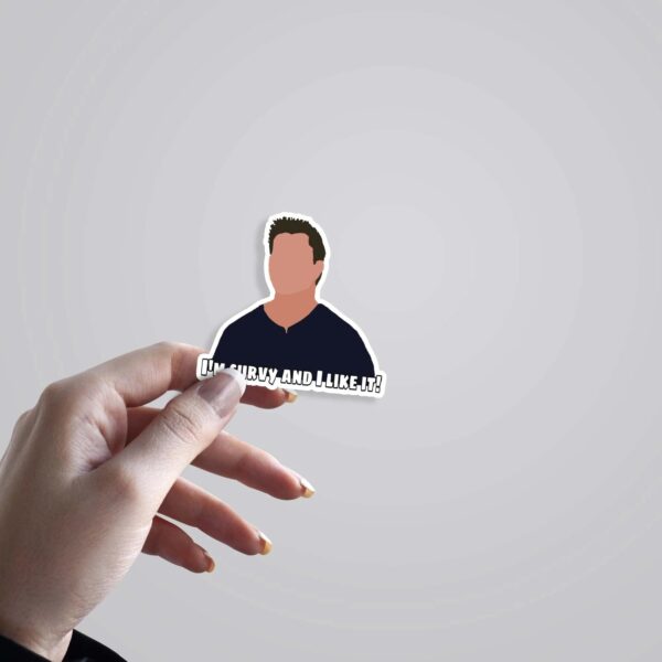 Im Curvy And I Like It TV Shows Stickers