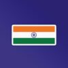 Indian Flag Laptop Phone Stickers