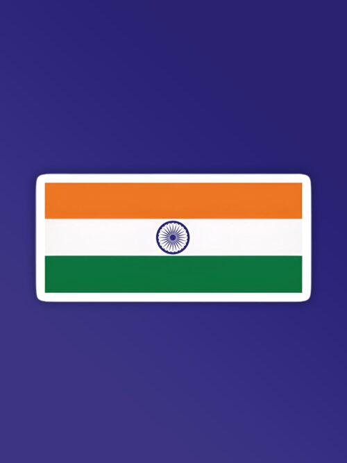 Indian Flag Laptop Phone Stickers