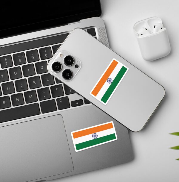 Indian Flag Laptop Phone Stickers Indian Flag Laptop Phone Stickers